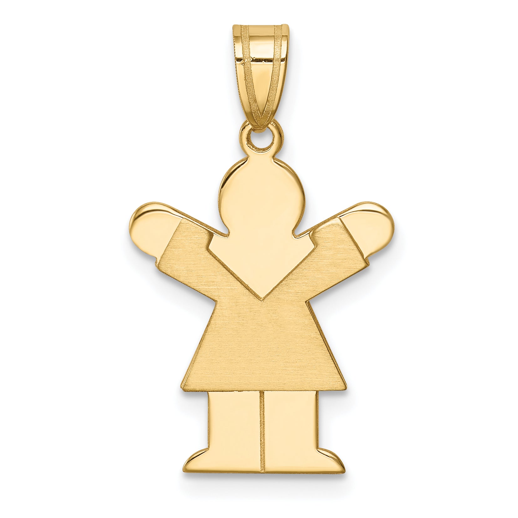 14K Girl Charm Main image