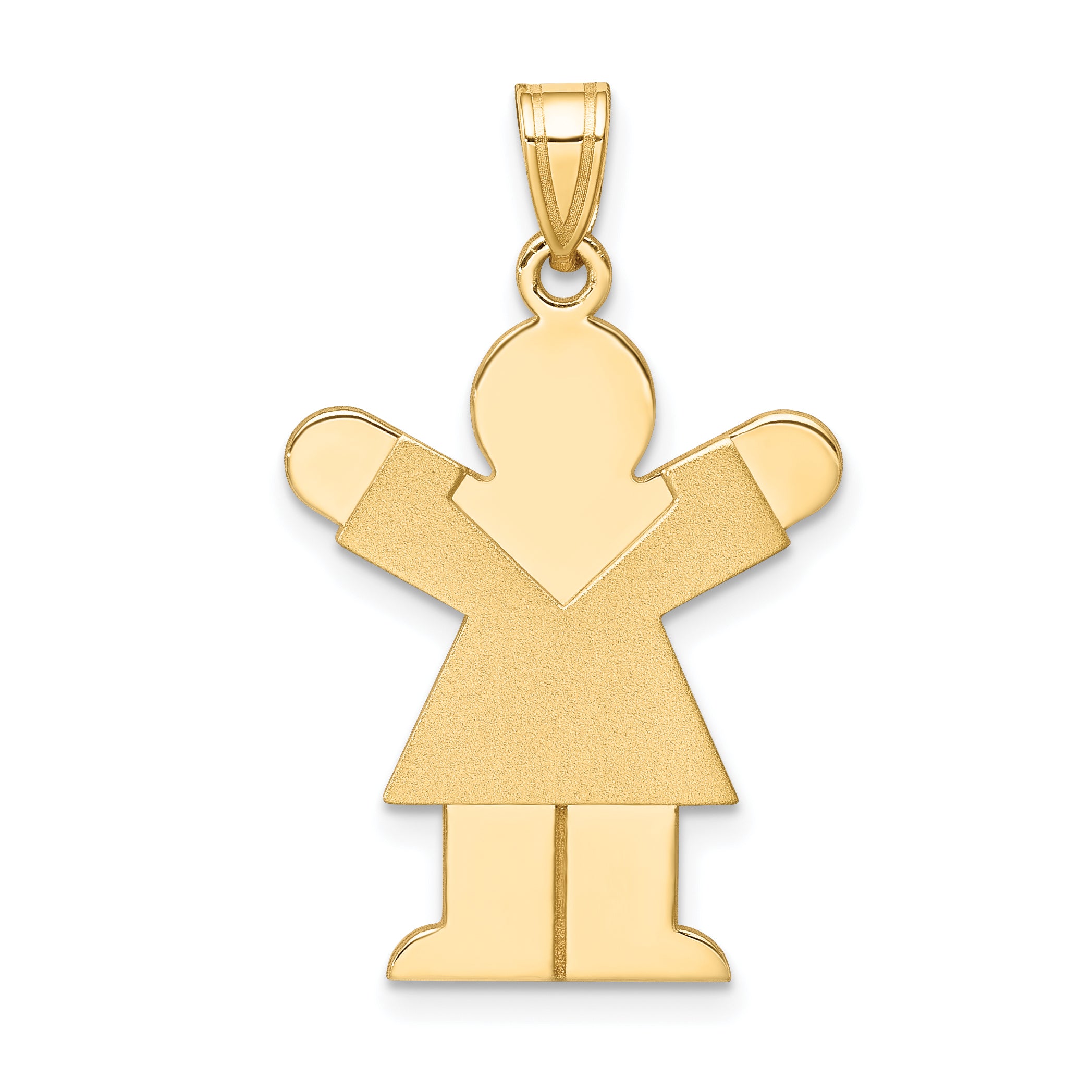 14K Girl Charm Main image