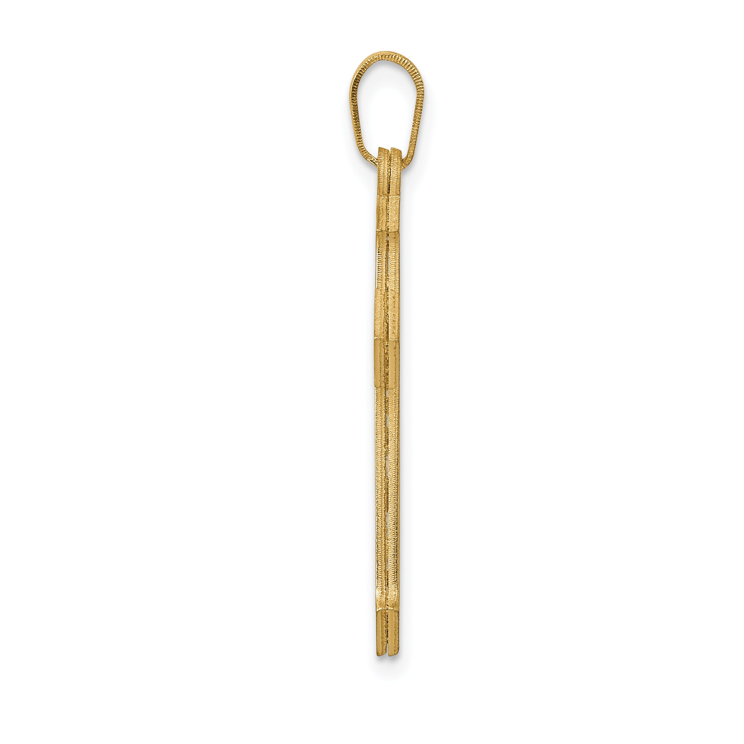 14K Passion Cross Pendant