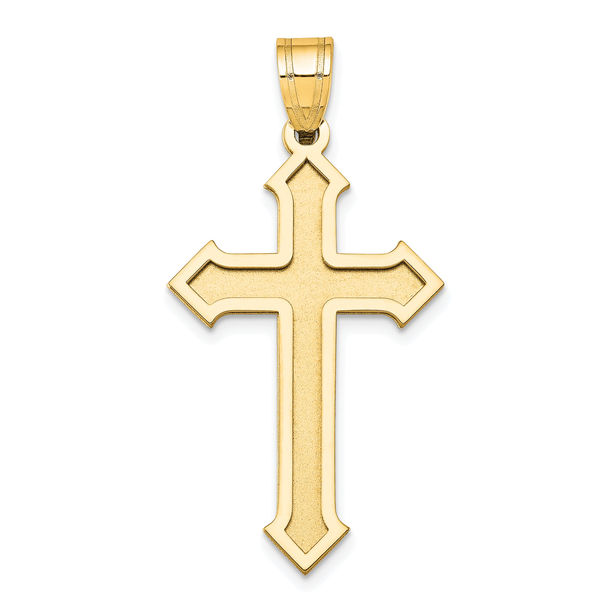 14k Passion Cross Pendant Main image