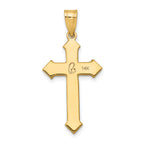 14K Passion Cross Pendant