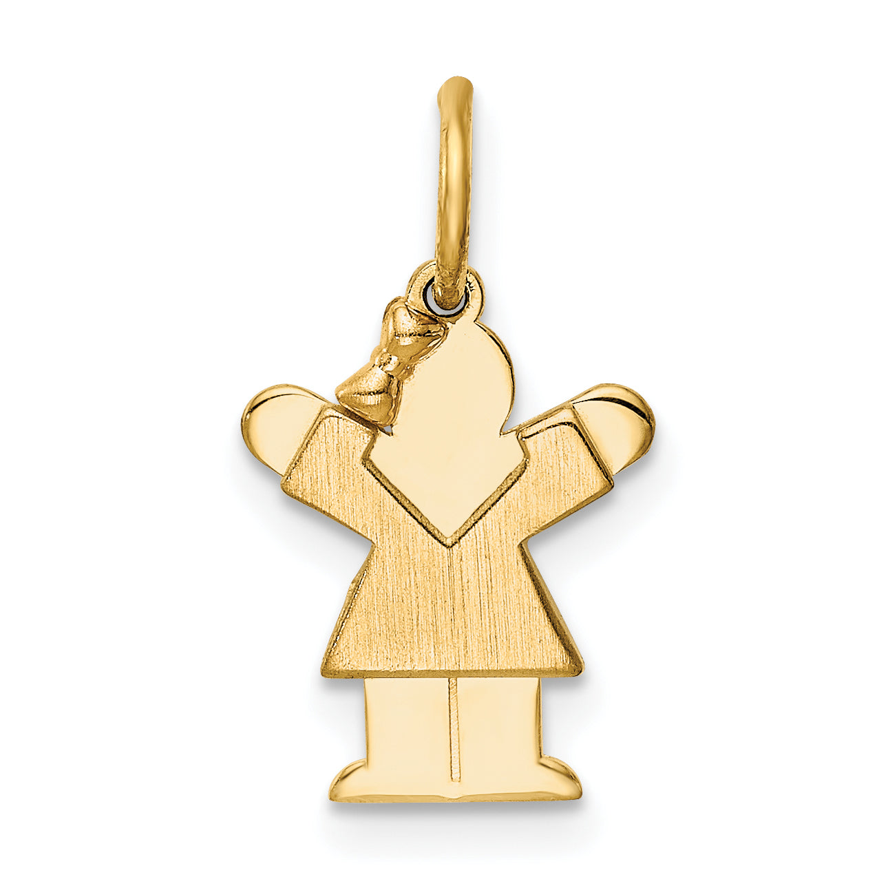 14k Mini Girl Love Charm Main image