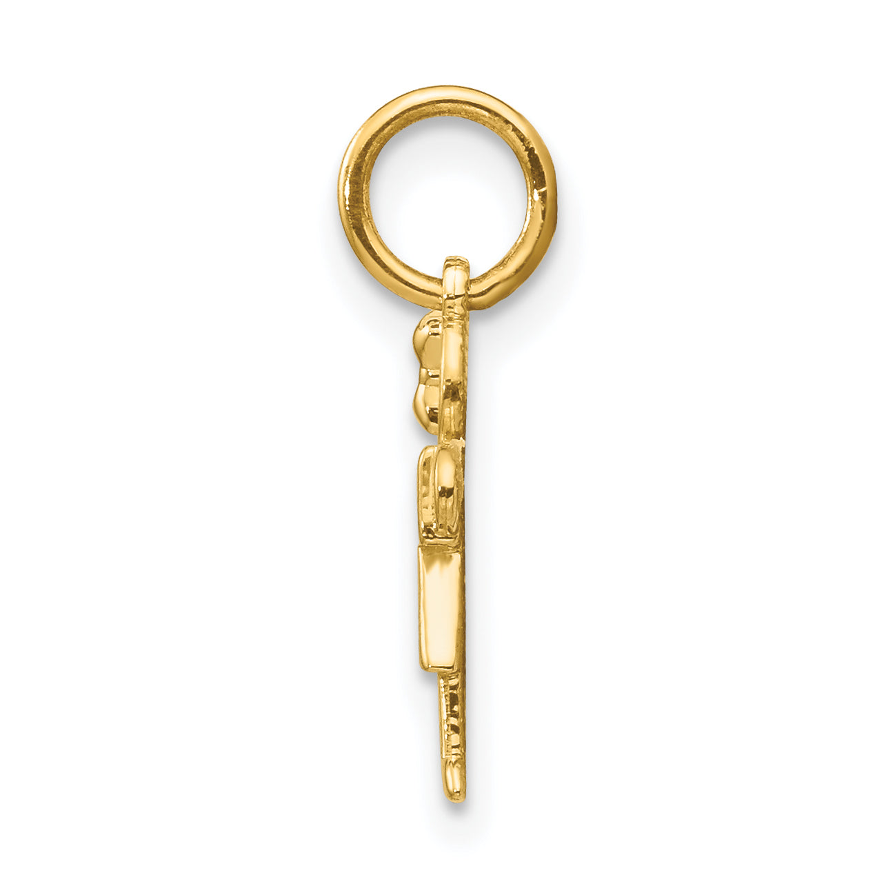 14K Mini Girl Hugs Charm