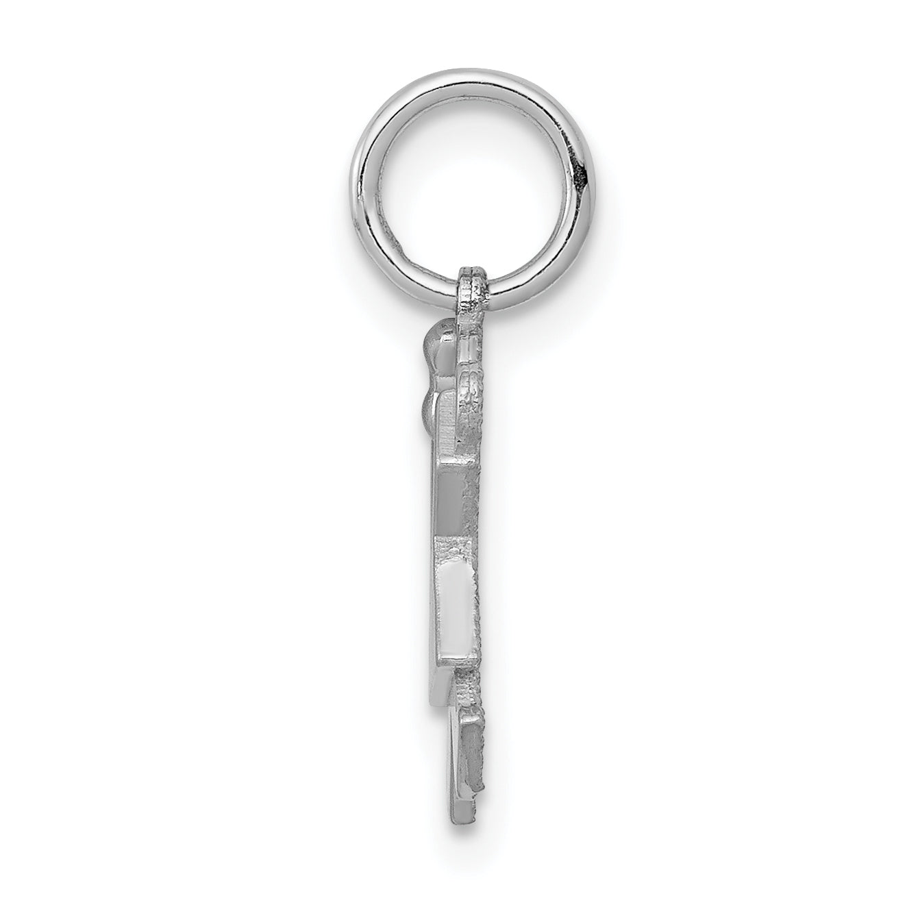 14K White Mini Girl Joy Charm