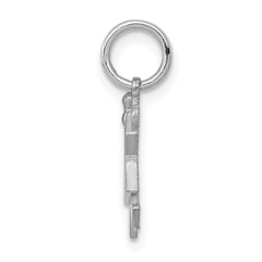 14K White Mini Girl Joy Charm