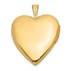 14Ky 20mm Diamond Satin & Diamond Cut  Cross Heart Locket
