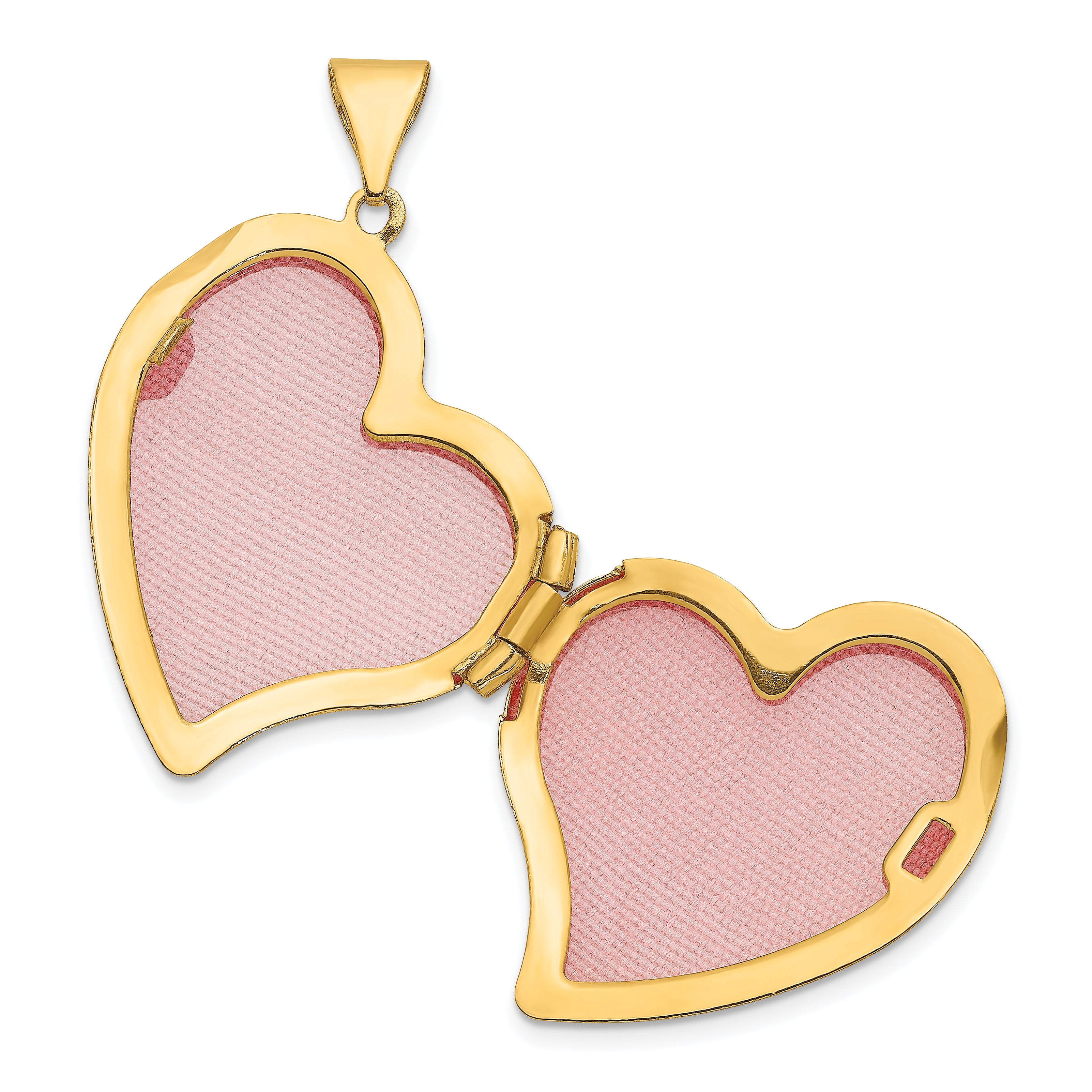 14K Fancy Heart Locket