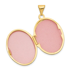 14K 21x16mm Oval Tree Locket