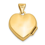 14K Floral I LOVE YOU Heart Locket