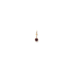 14k 6mm Round Leverback Earring Mountings