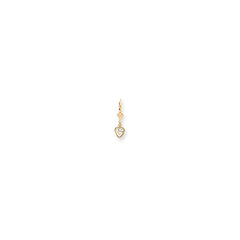14k 5x5 Heart Leverback Earring Mounting