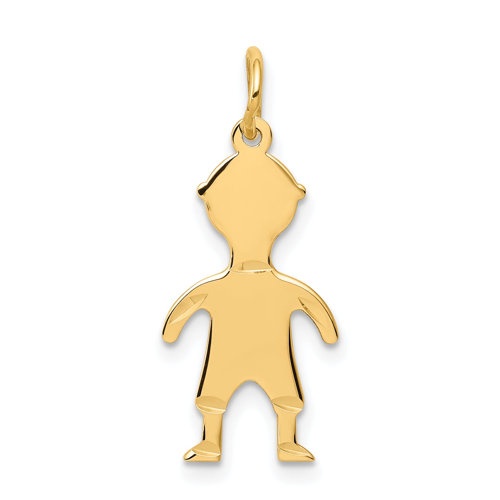 14K Boy Charm Main image