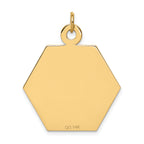 14K Red Enamel Medical Jewelry Pendant