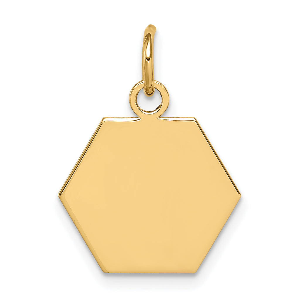 14K Non-enameled Medical Jewelry Pendant
