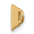 14k Red Enamel Medical Jewelry ID Plate
