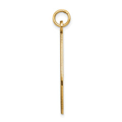 14K Medical Jewelry Unenameled Pendant