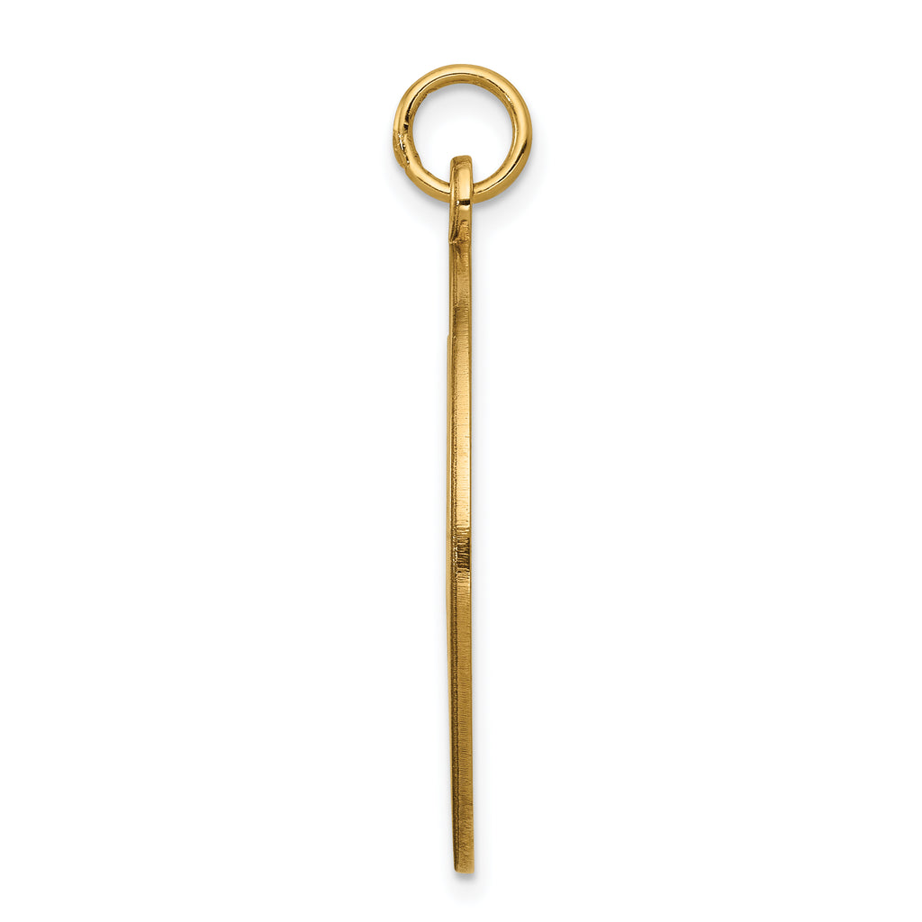 14K Medical Jewelry Unenameled Pendant