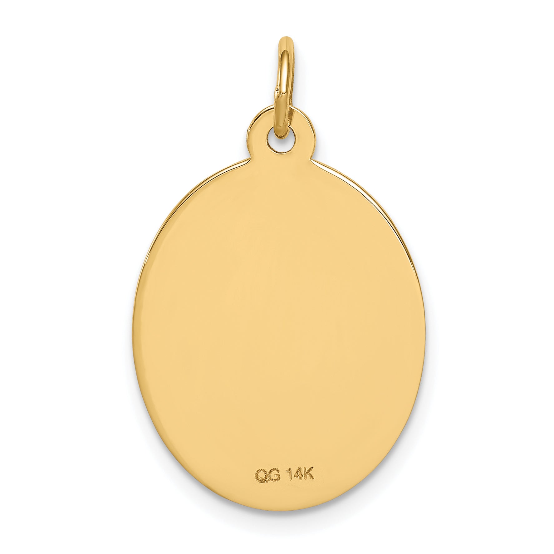 14K Non-enameled Medical Jewelry Pendant