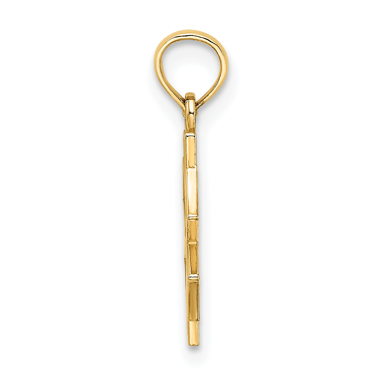14k Medical Jewelry Symbol Charm Secondary image