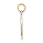 14k Medical Jewelry Symbol Charm