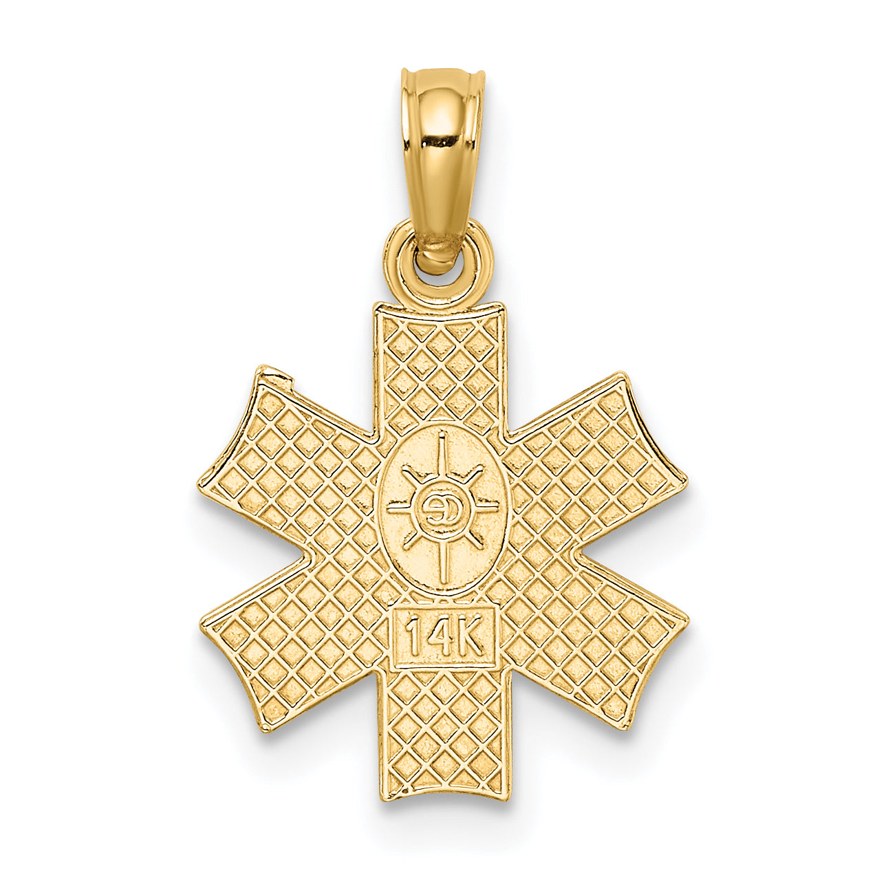 14k Medical Jewelry Symbol Charm