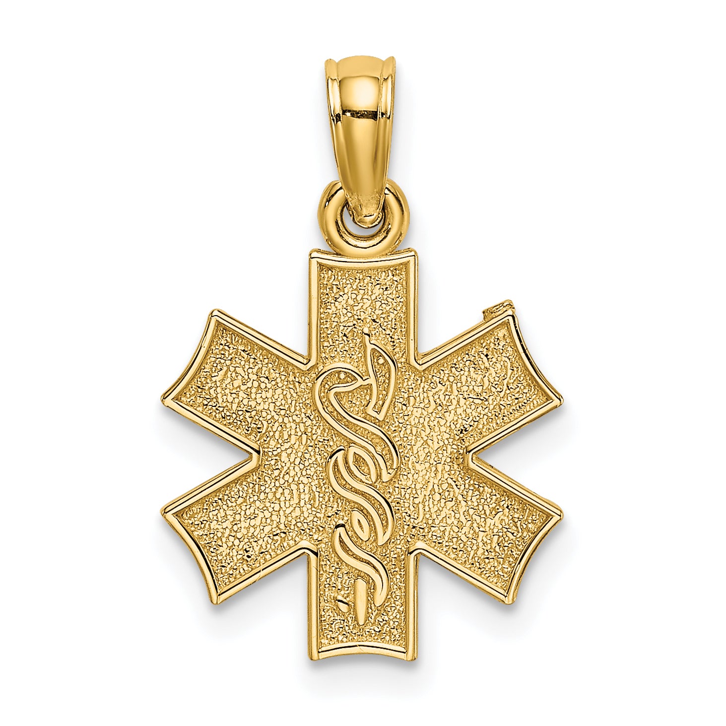 14k Medical Jewelry Symbol Charm