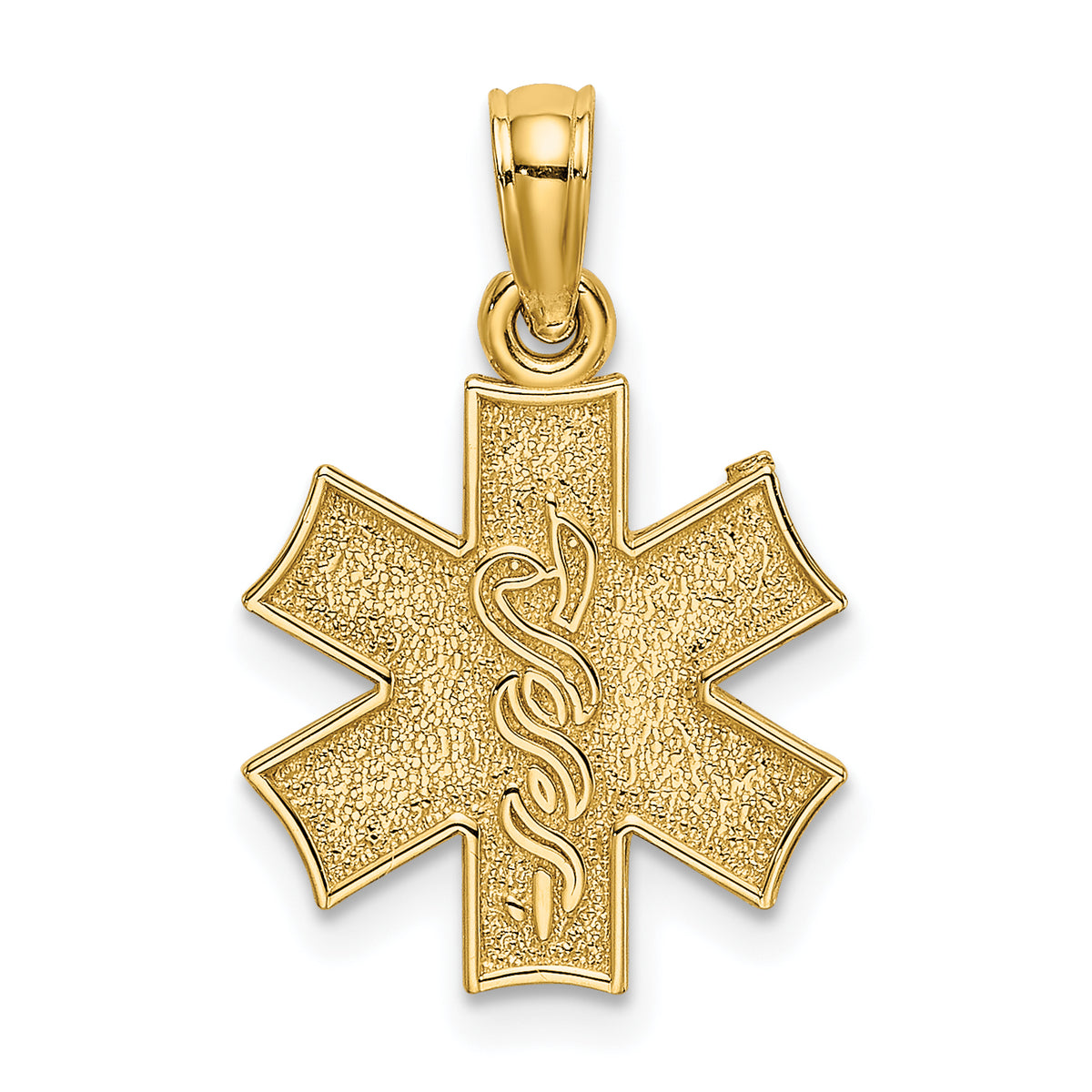 14k Medical Jewelry Symbol Charm