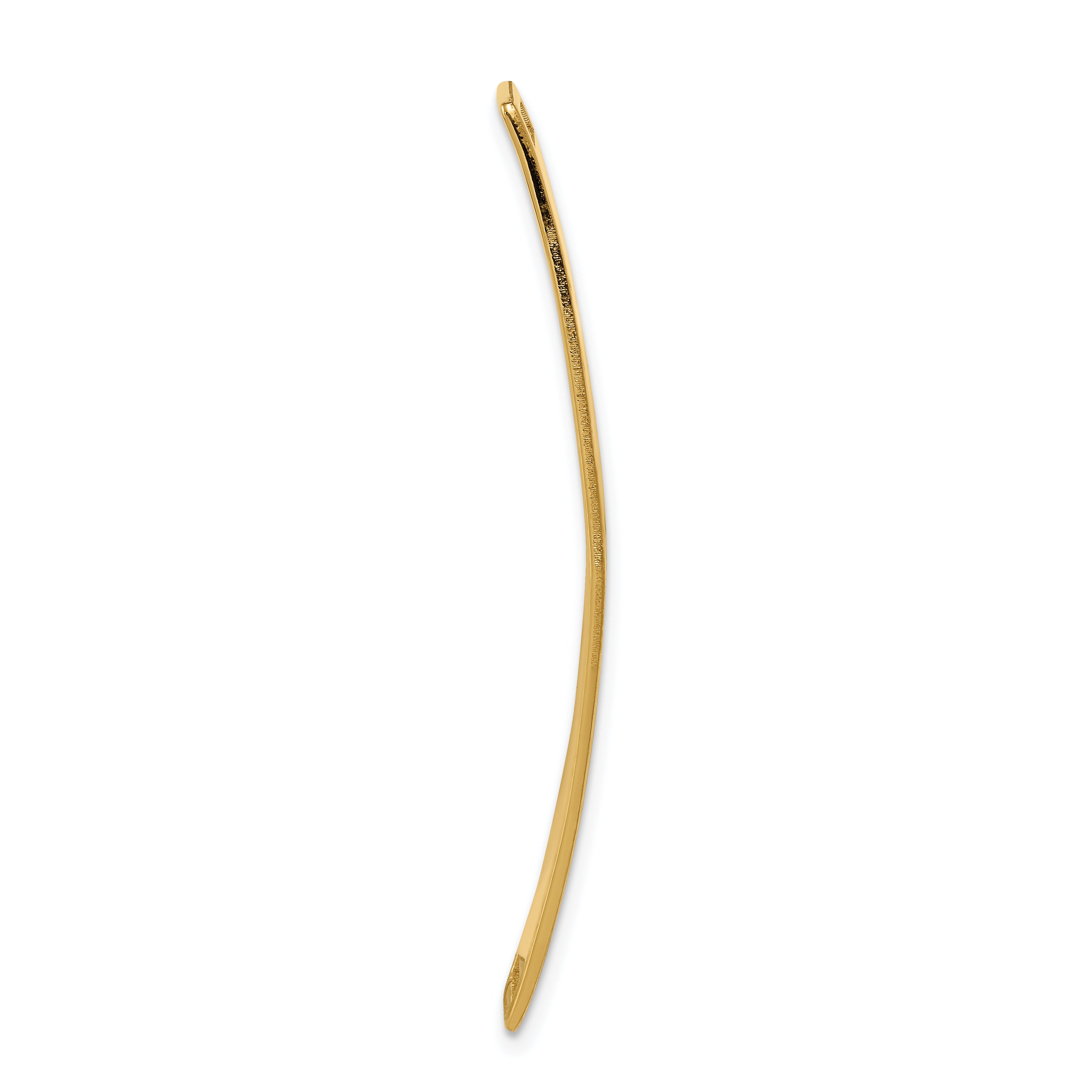 14K Gold Medical ID Bracelet with Red Enamel Unisex Engravable