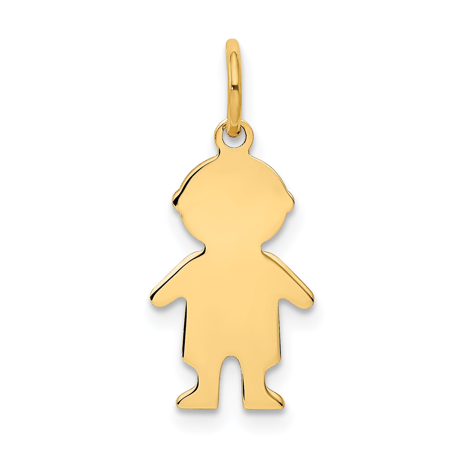 14K Boy Charm Main image