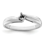 14k White Gold Genuine Family Jewelry Ring - 7 / Genuine