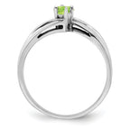14k White Gold Genuine Family Jewelry Ring - 7 / Genuine