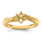 14k Genuine 4 Stone Mother's Ring - 7 / Genuine