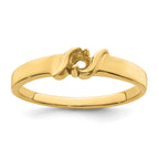 14k Genuine 1 Stone Mother's Ring - 7 / Genuine