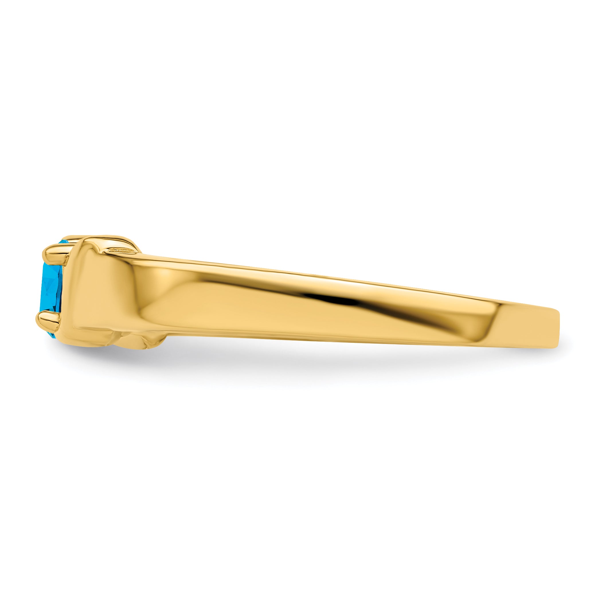 14k Genuine 2 Stone Mother's Ring - 7 / Genuine