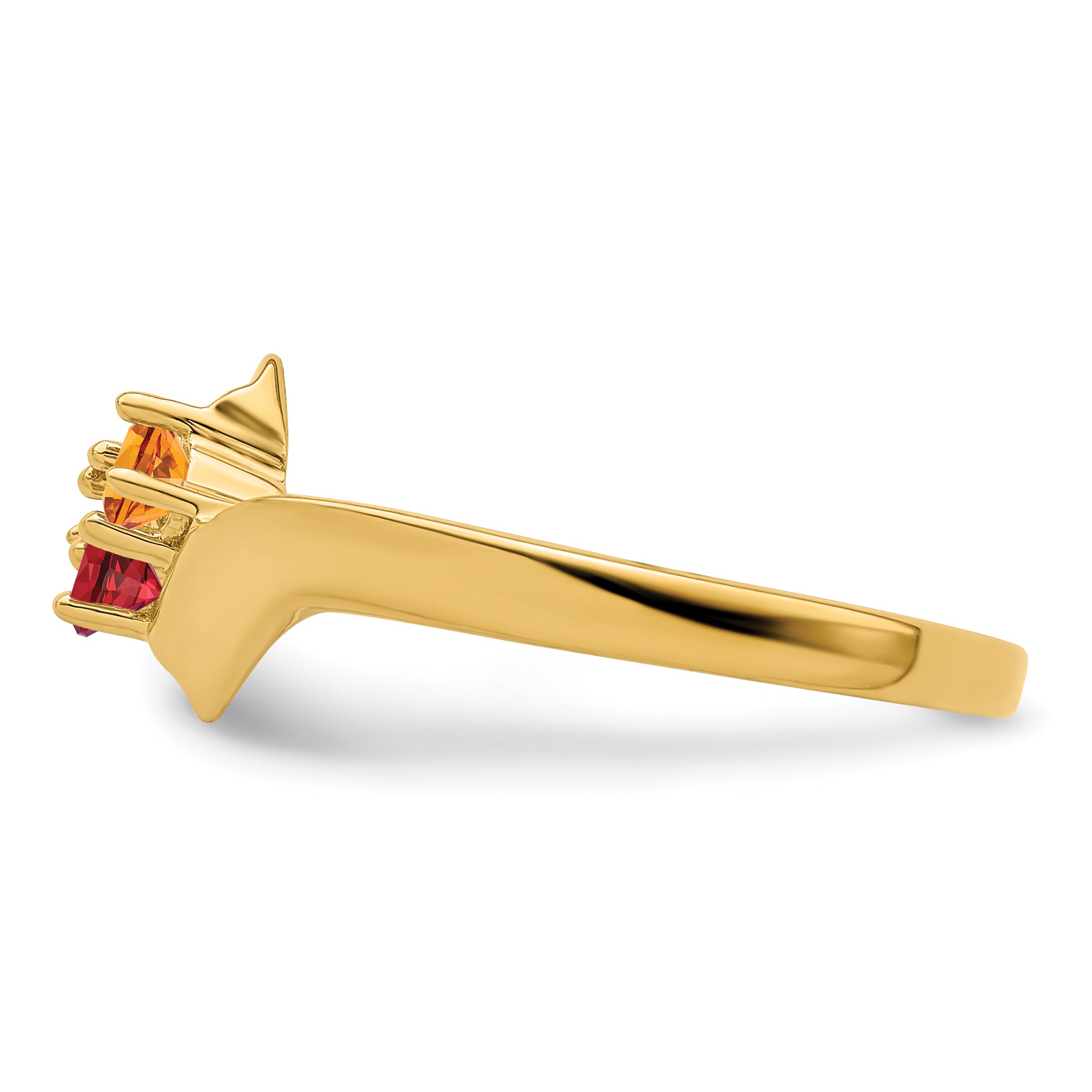 14k Family Jewelry Ring - 7 / Genuine