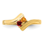 14k Family Jewelry Ring - 7 / Genuine