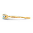 14k Family Jewelry Ring - 7 / Genuine