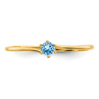 14k Family Jewelry Ring - 7 / Genuine