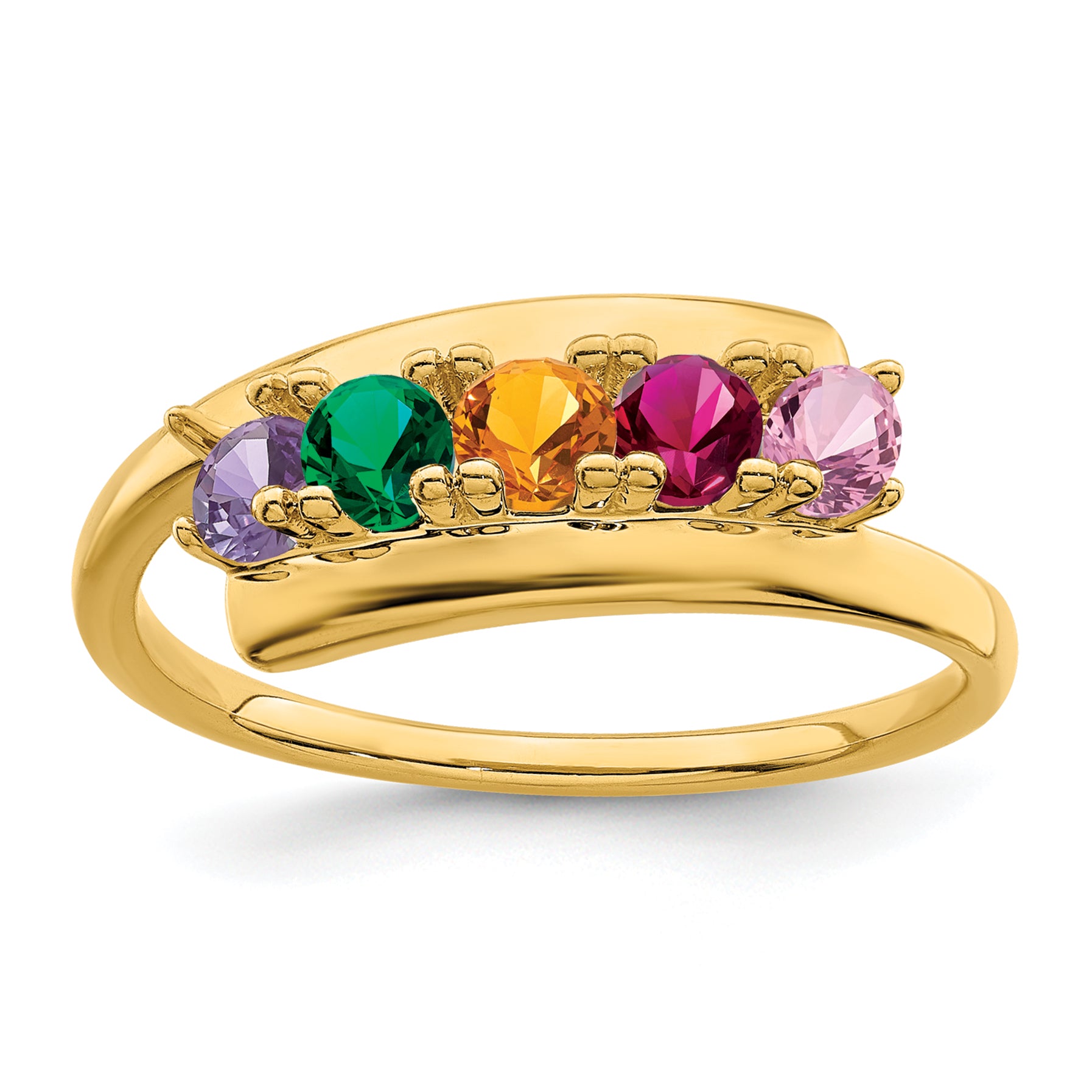 14k Family Jewelry Ring - 7 / Genuine Secondary image