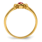 14k Family Jewelry Ring - 7 / Genuine
