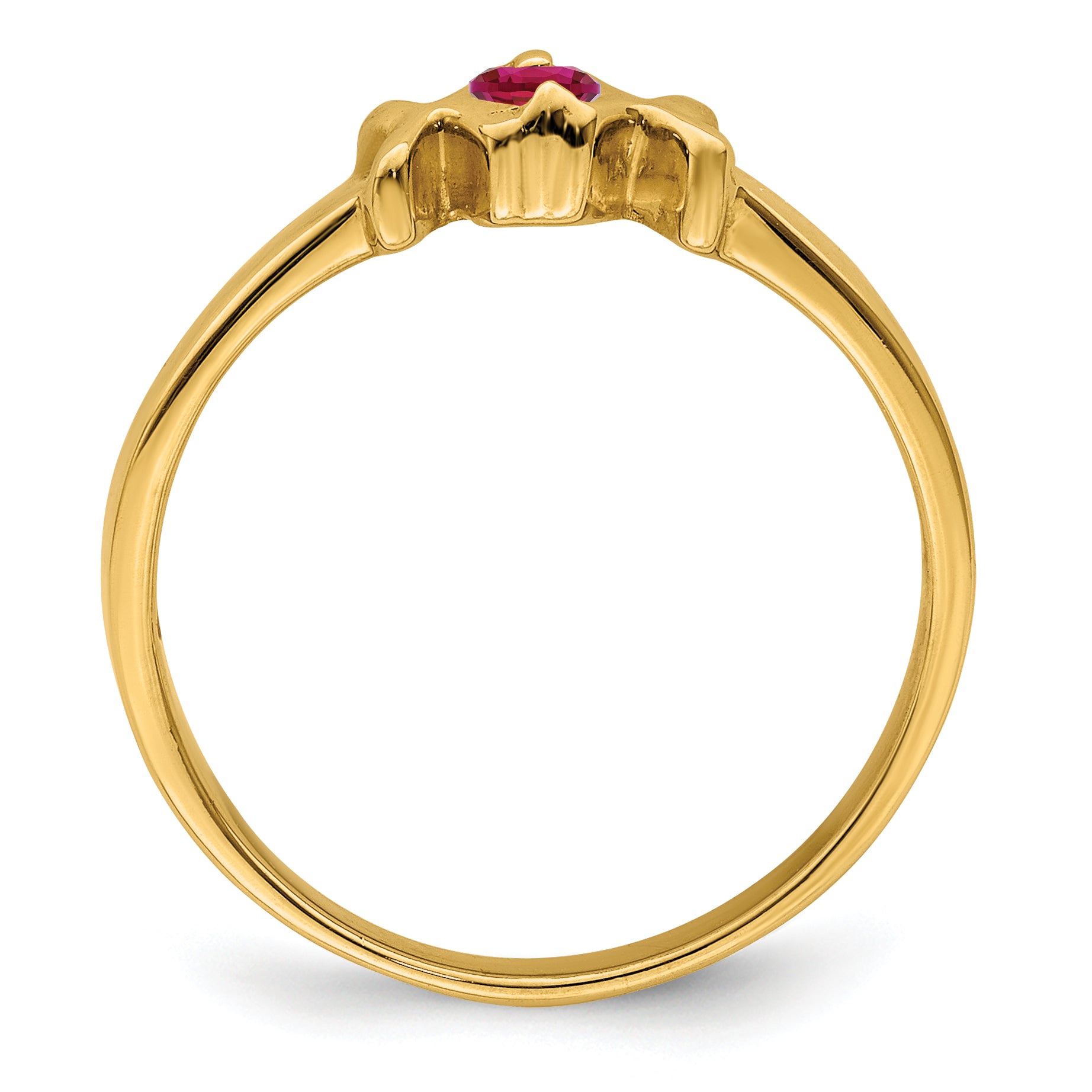 14k Family Jewelry Ring - 7 / Genuine