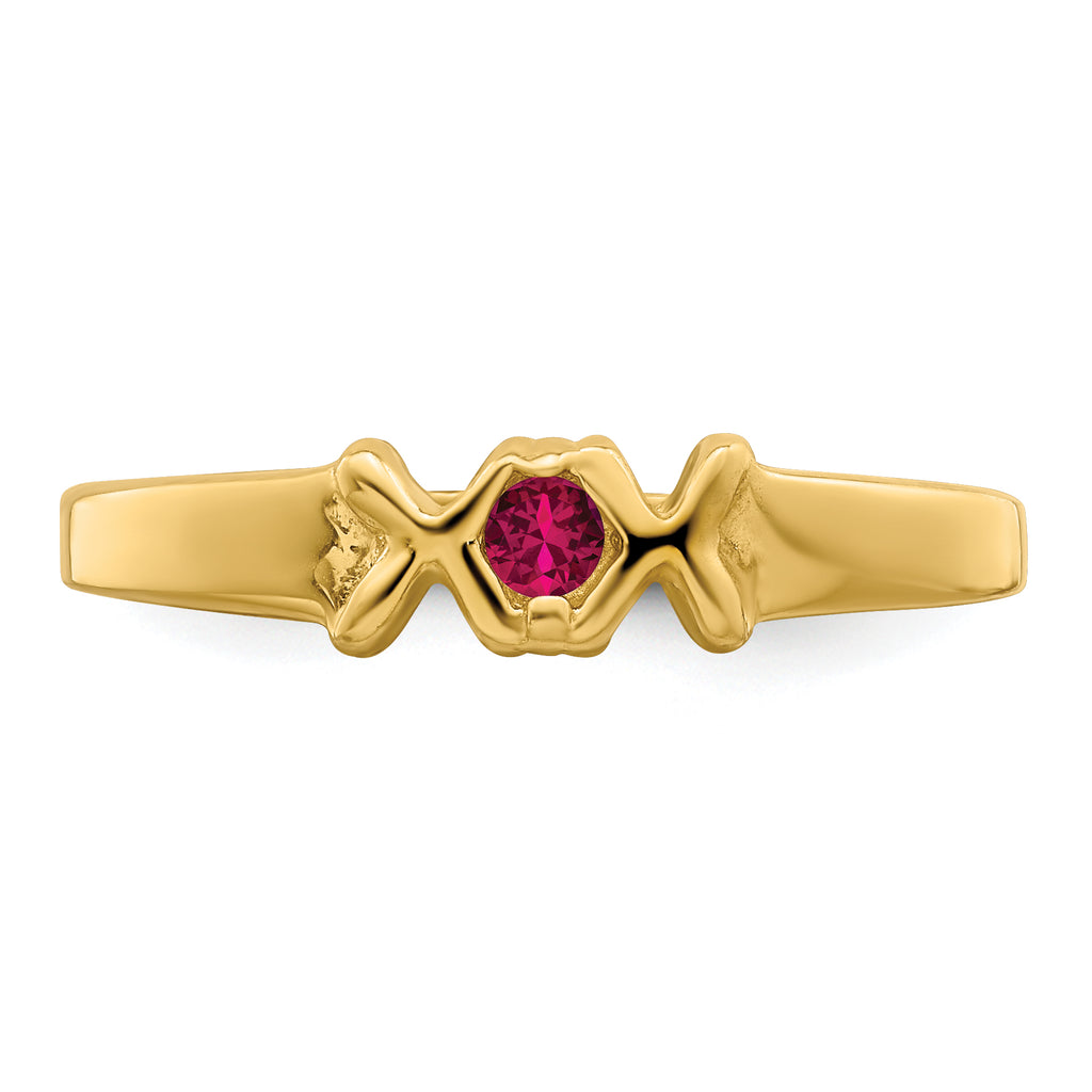 14k Family Jewelry Ring - 7 / Genuine