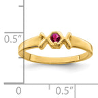 14k Family Jewelry Ring - 7 / Genuine