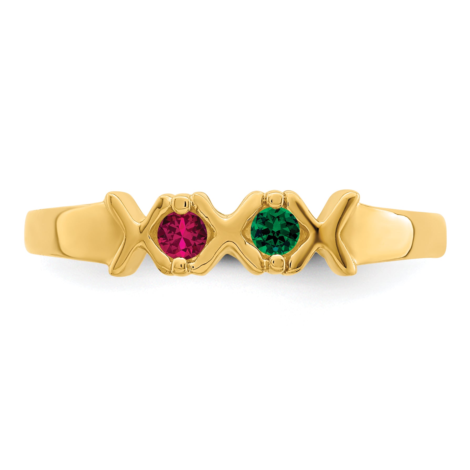 14k Family Jewelry Ring - 7 / Genuine