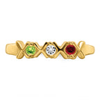 14k Family Jewelry Ring - 7 / Genuine