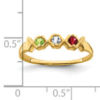 14k Family Jewelry Ring - 7 / Genuine