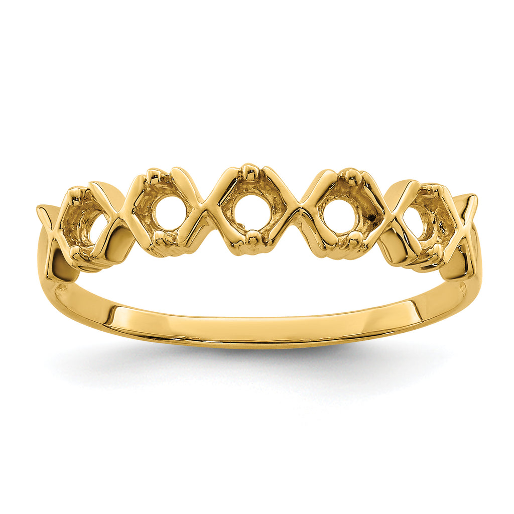 14k Family Jewelry Ring - 7 / Genuine