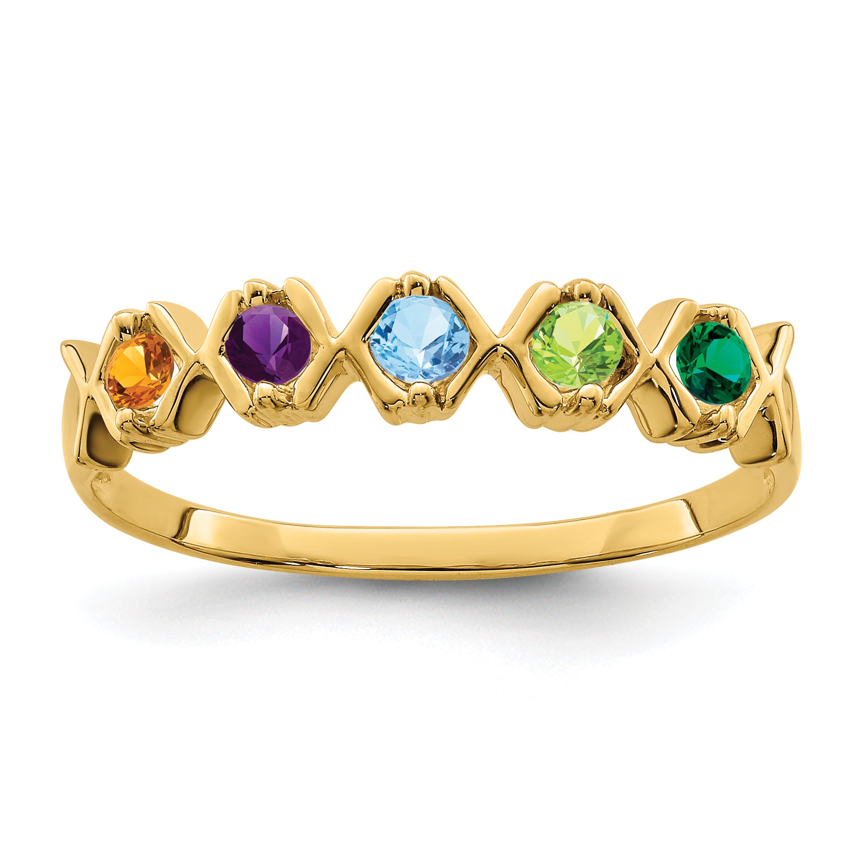 14k Family Jewelry Ring - 7 / Genuine Secondary image