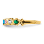 14k Family Jewelry Ring - 7 / Genuine