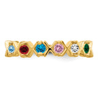 14k Family Jewelry Ring - 7 / Genuine
